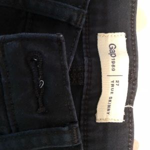 Black EUC Gap Super Skinny Pants